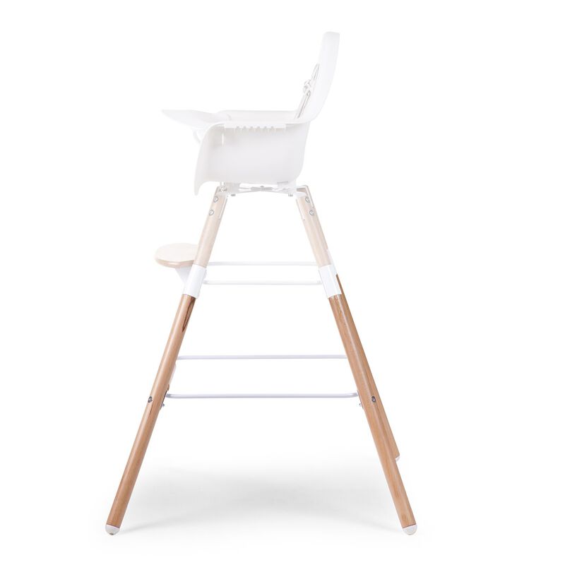 Evolu Extra Set De Pieds Longues + Repose Pieds - Bois - Naturel Blanc (Childhome) - Image 4