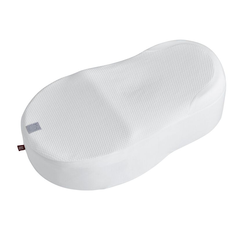 Drap housse Cocoonababy&reg; Fleur de coton Blanc
