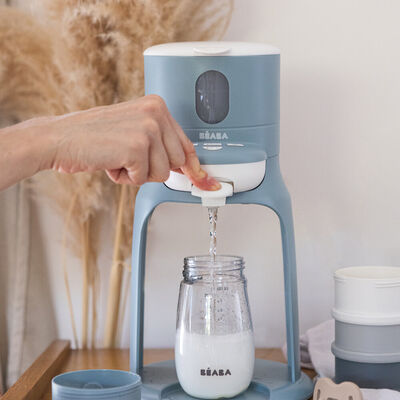 Pr&eacute;parateur de biberon Bib'Expresso&reg; - Bleu baltique