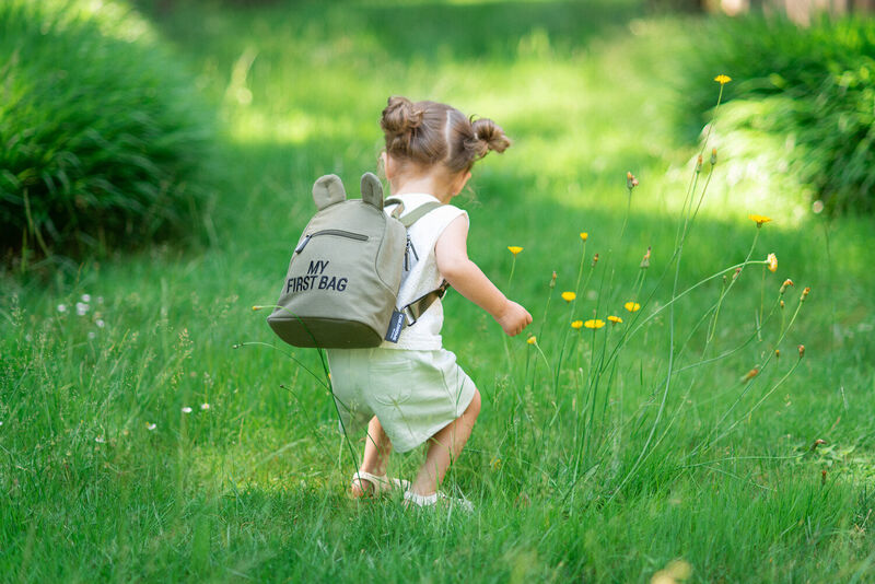My First Bag Sac A Dos Pour Enfants - Toile - Kaki