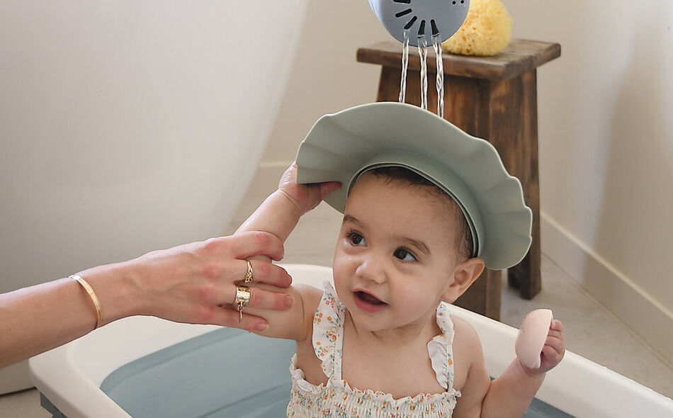 Silicone head rinser Pebble