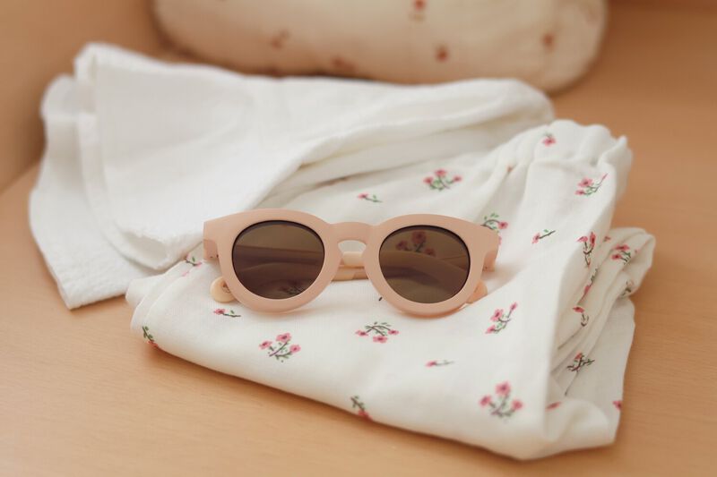 Sunglasses 9-24 months delight blush