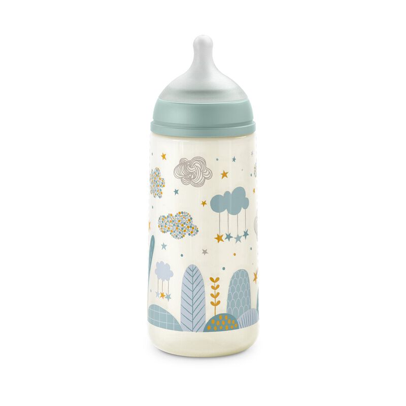 Dreams 360 ml L flow SX Pro zuigfles met speen Blue