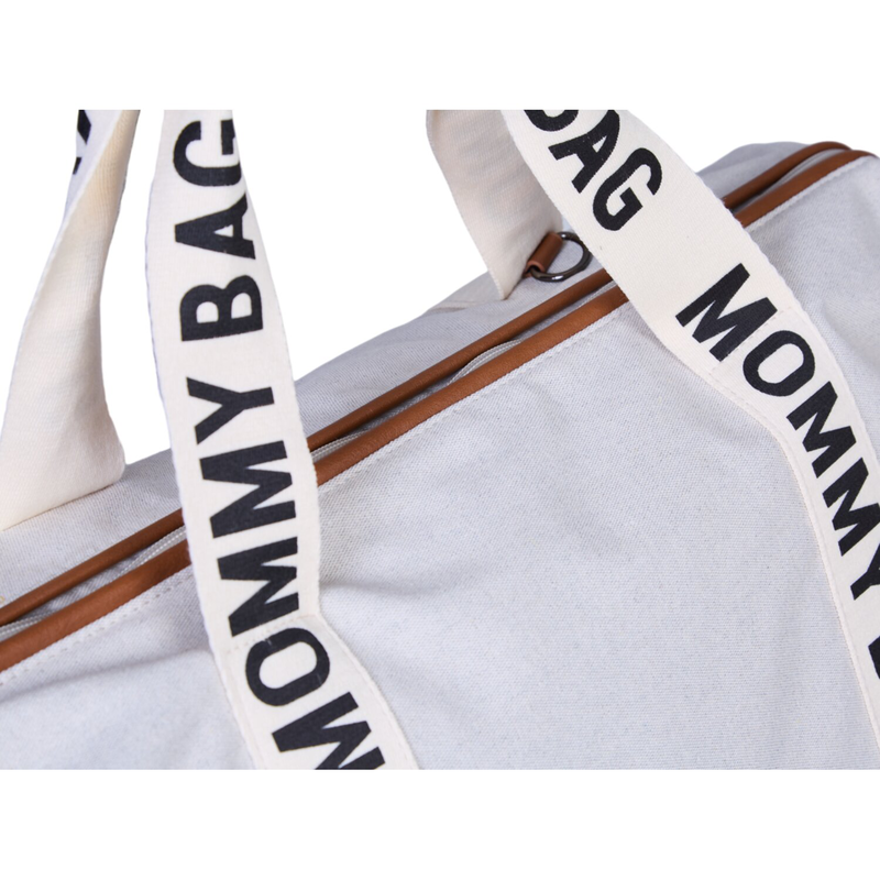 Mommy Bag ® Sac A Langer – Signature - Toile - Ecru (Childhome) - Image 7
