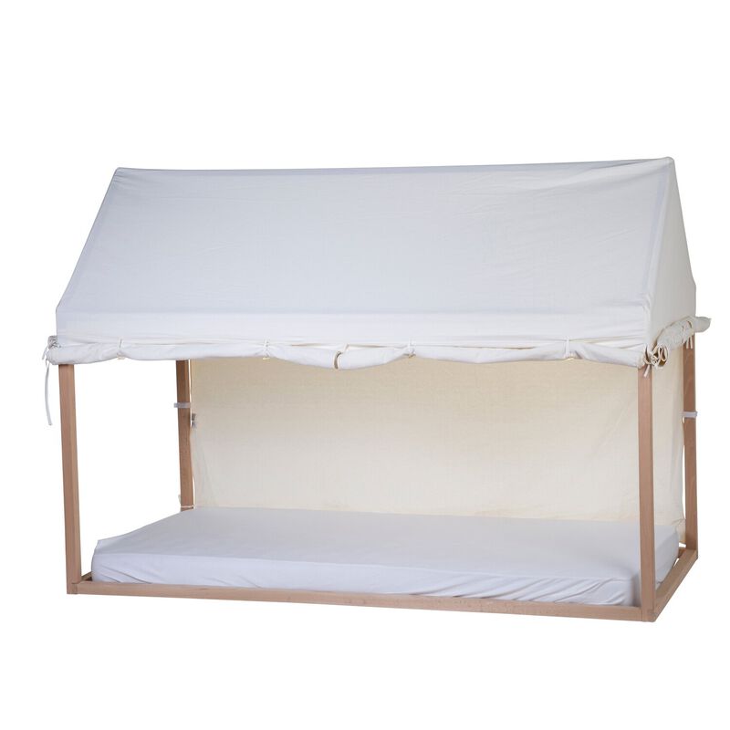 Cover Lettino montessori casa bianca 90x200