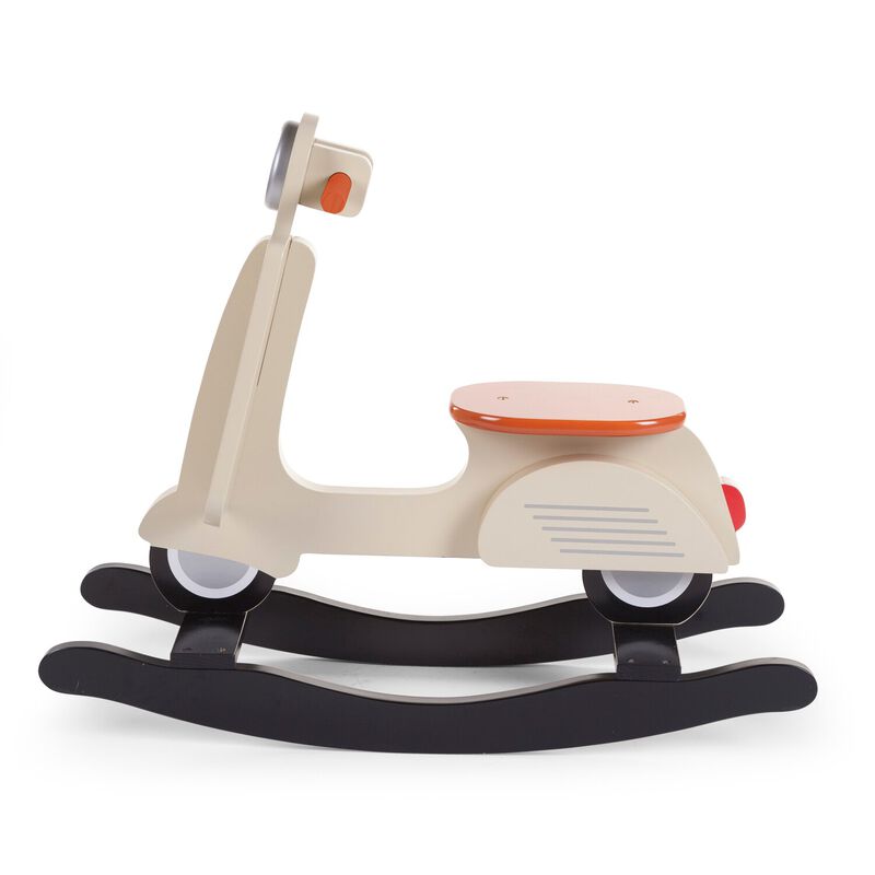 Rocking scooter cream