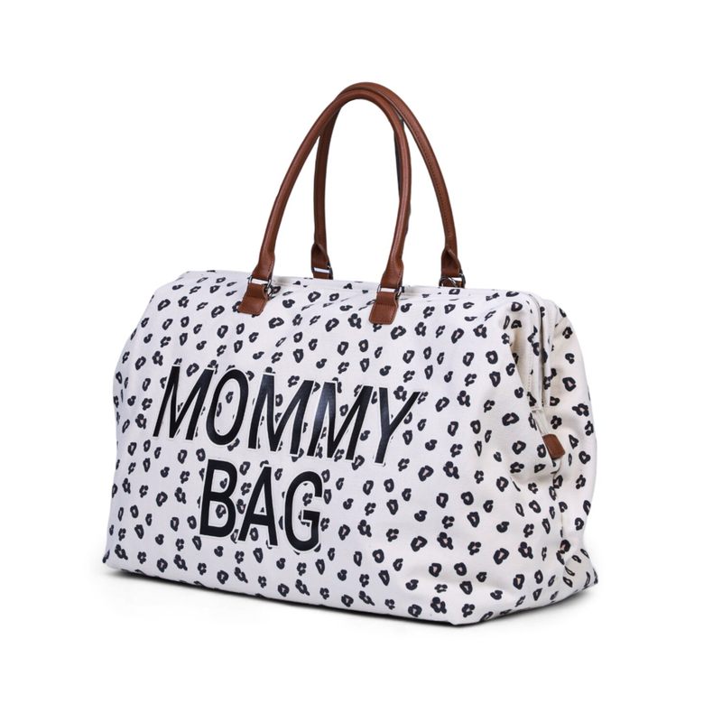 Mommy Bag Diaper bag, Delivery bag, Hospital bag, Travel bag with changing mat - LEOPARD