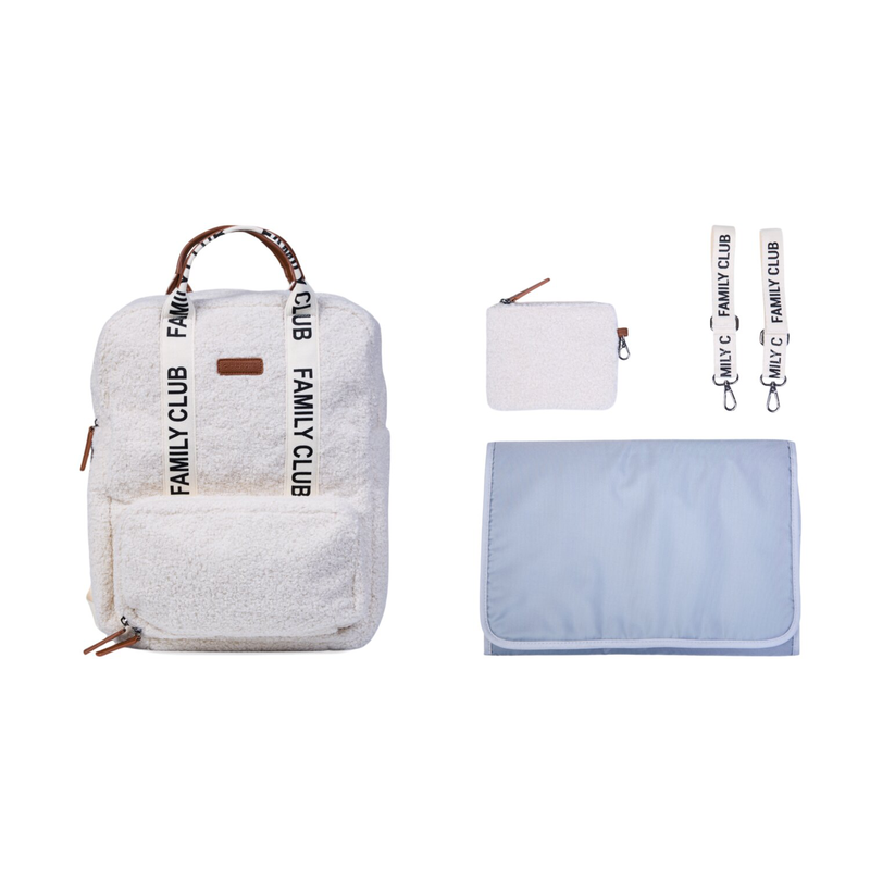 Family Club Signature Sac a Dos - Teddy Ecru