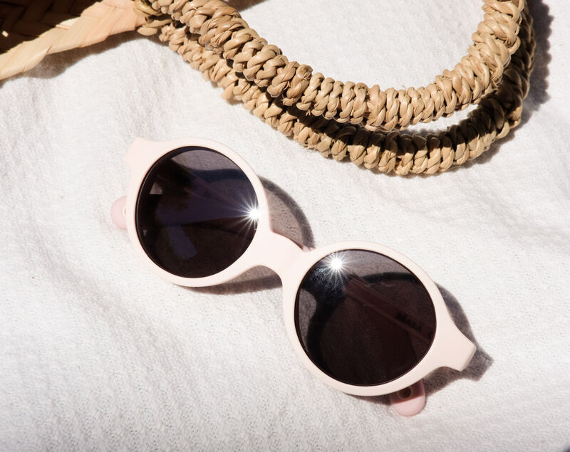 Sunglasses 9-24 months joy chalk pink