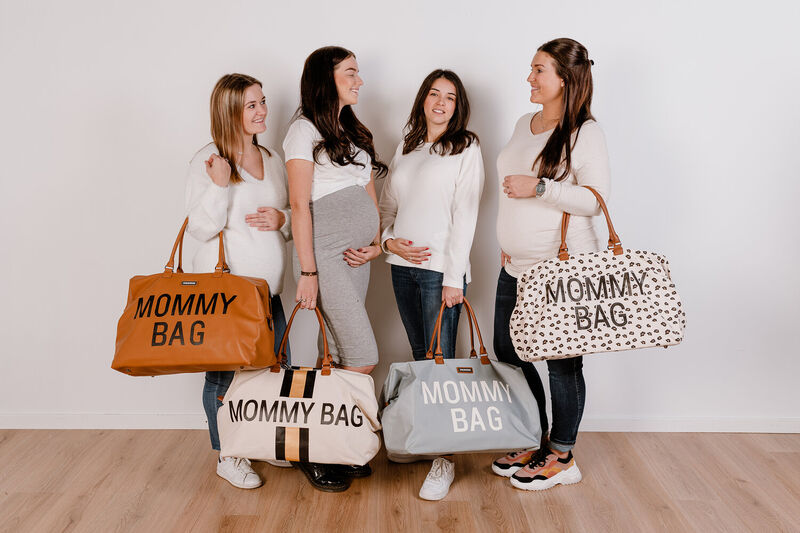 Childhome Mommy Bag - Canvas Leopard