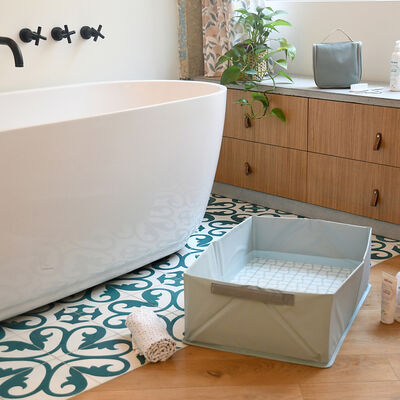 Baignoire Pop Up Cam&eacute;l&eacute;'O Bleu vert
