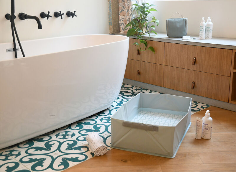 Baignoire Pop Up Cam&eacute;l&eacute;'O Bleu vert
