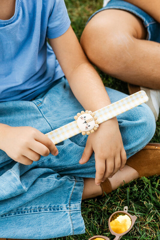 Zitronengras-Armband mit 2 Nachf&uuml;llungen - L&ouml;we