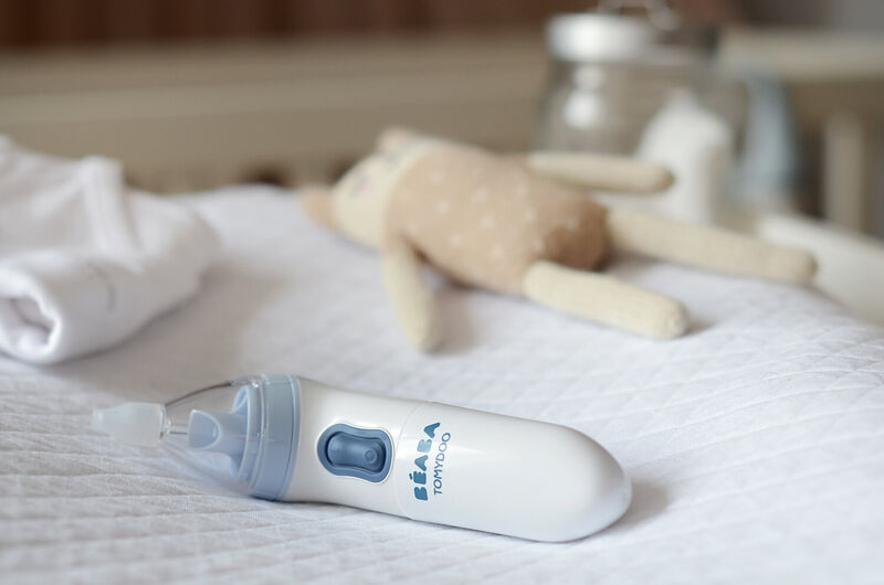 Tomydoo Electrical & Evolutive Baby Nasal Aspirator (3 different tips,batteries included) - Mineral