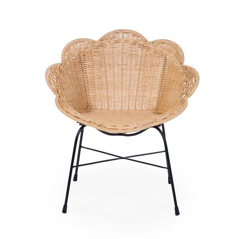 Silla para ni&ntilde;os Flower rattan