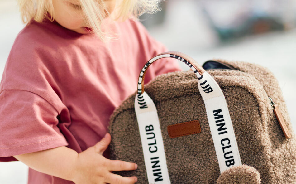 Mini Club Kids Backpack - Signature - Teddy Soft Brown
