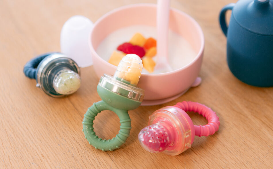 Knabber-Schnuller mit Erstickungsschutz - Pink