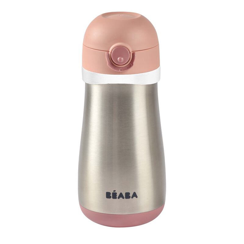 Stainless steel bottle 350 ml old pink
