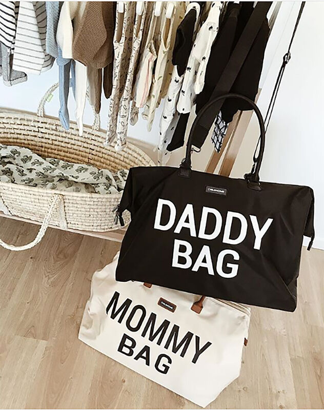 Childhome Mommy Bag - Off White/Black