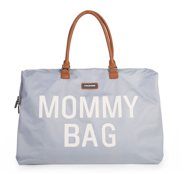 Childhome Mommy Bag - Grey/Off White
