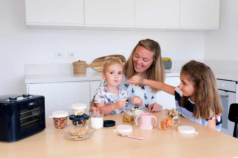 Evoluclip 3-in-1 beker old pink