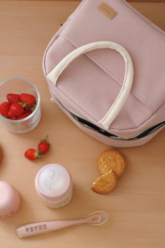 Bolsa aislante para el almuerzo DUSTY PINK