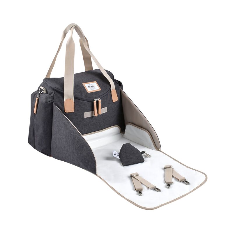 Sac à Langer Sydney II Gris Chiné Foncé Béaba