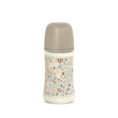 Polyamide feeding bottle with SX Pro teat 270 ml flow rate M Wonderland - Beige