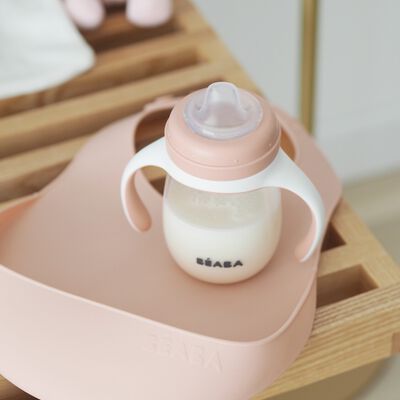 Bavaglino silicone rosa