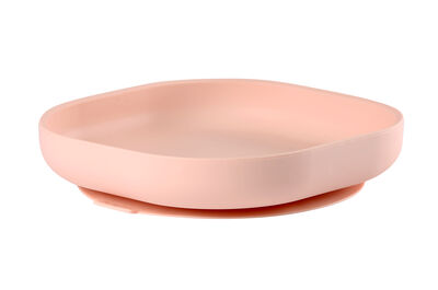 Silicone Suction Plate light pink