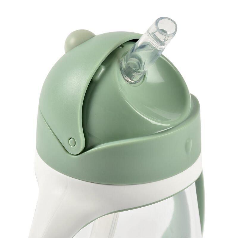 Tasse paille 300ml Vert sauge
