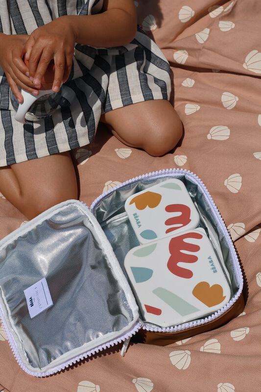 Trousse &agrave; gouter isotherme Faro DUSTY PINK