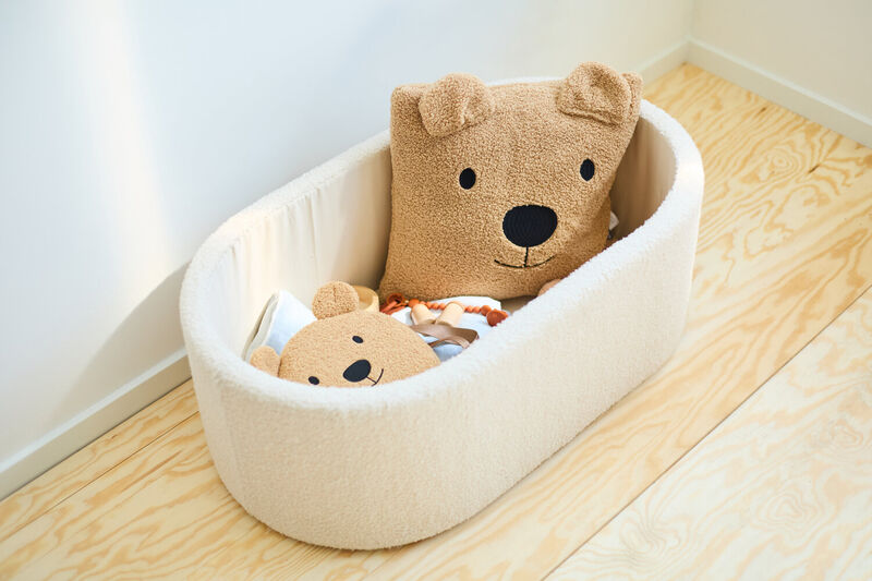 Berceau Teddy - ecru  - 79x45x82cm 