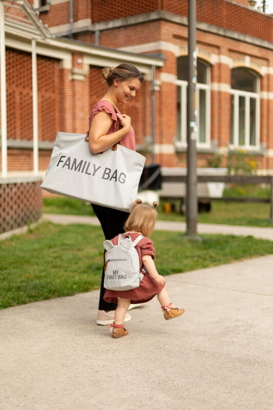 Nursery bag Family Bag Canvas grey