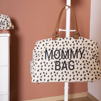 Childhome Mommy Bag - Canvas Leopard