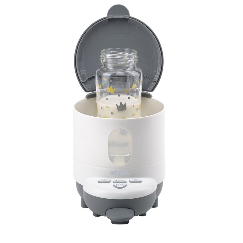Bib expresso scaldabiberon bianco e grigio 