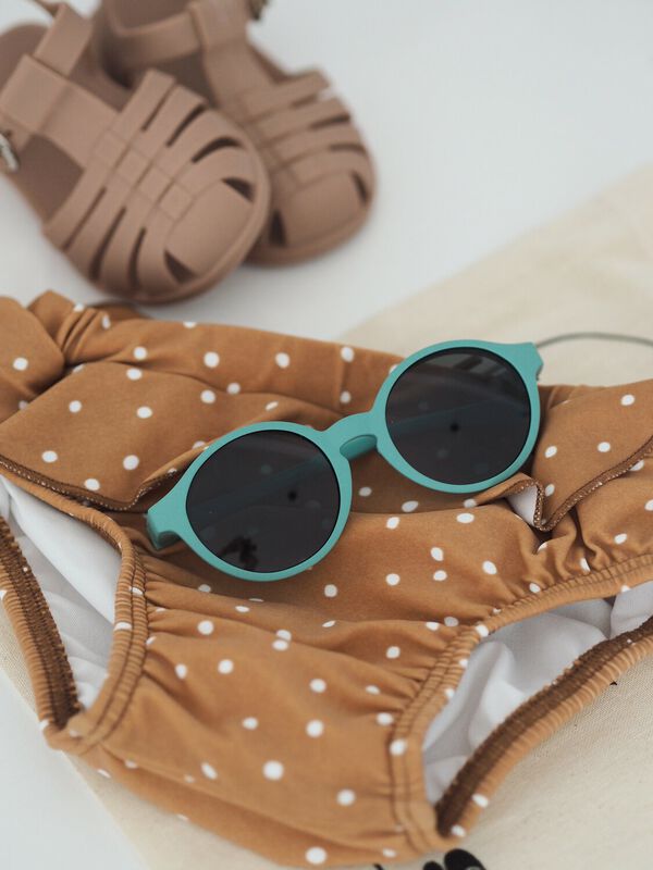 Sunglasses 2-4 years merry tropical green