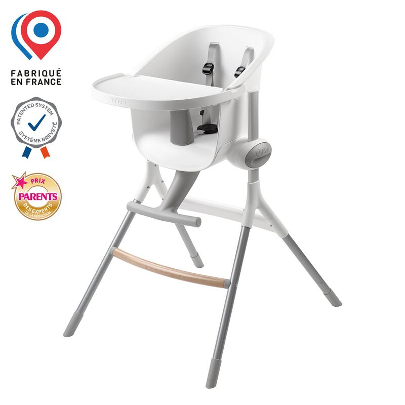 Up & Down High Chair white/grey