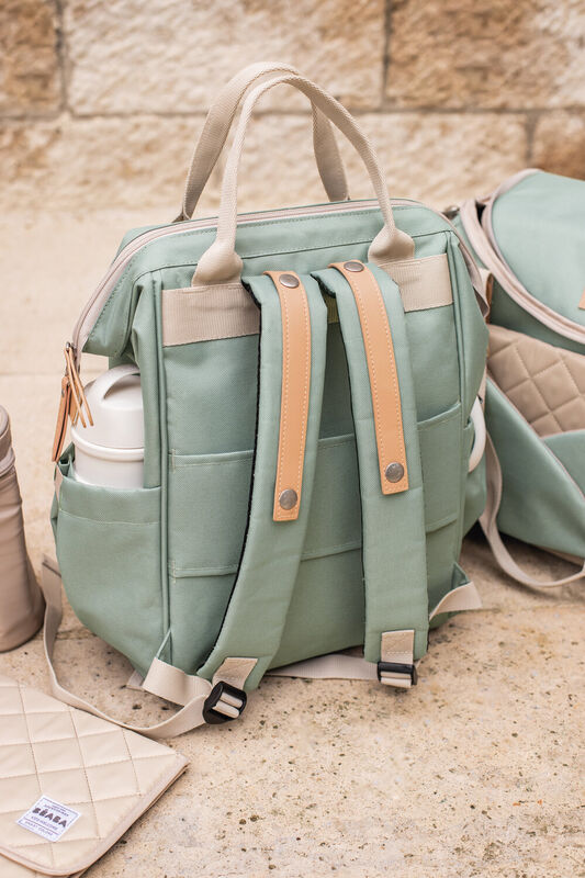 Wellington Diaper Bag sage green