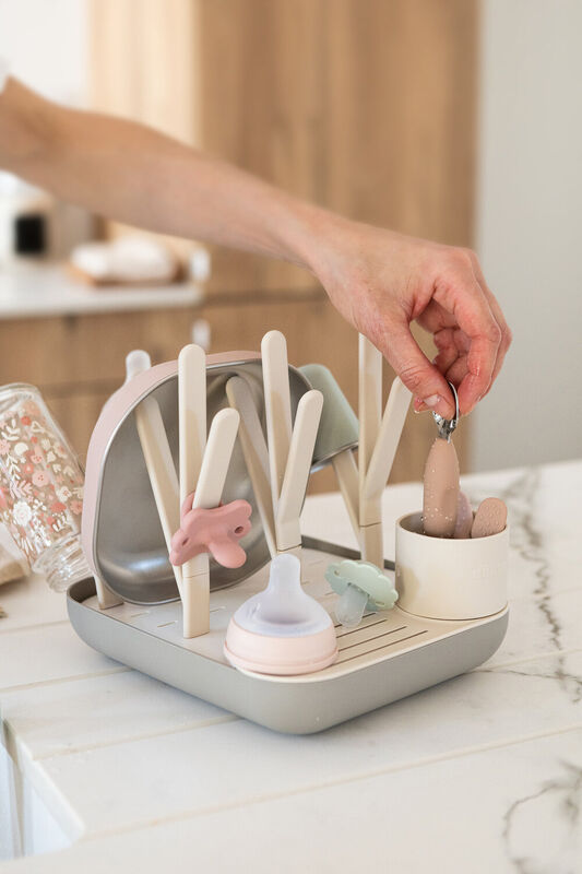 Abtropfgestell Wald - Lehmfarbe 