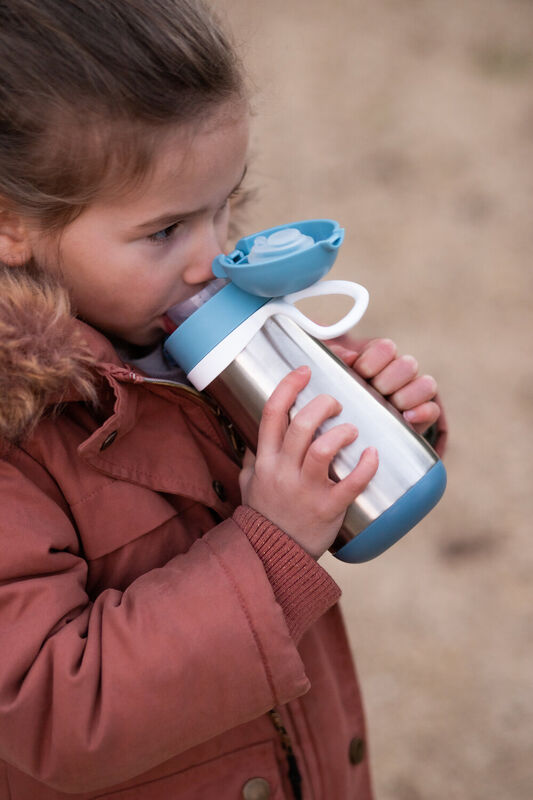 Stainless steel bottle 350 ml windy blue