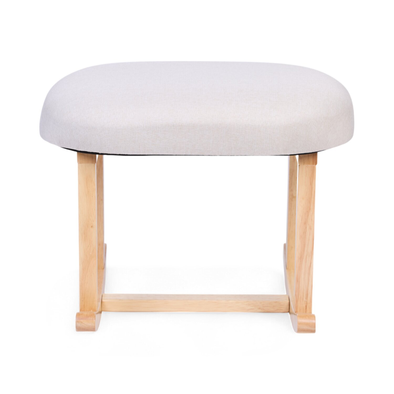 Rocking Footrest - Linen - Beige 