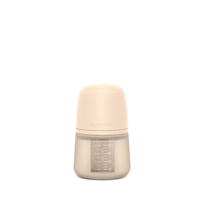 Biberon in silicone Colour Essence con tettarella SX Pro 120 ml flusso S - Sand