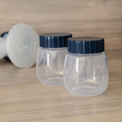 Verzamelen en Opslagflessen 180 ml voor Dubbele en Enkelvoudige Borstkolf x2