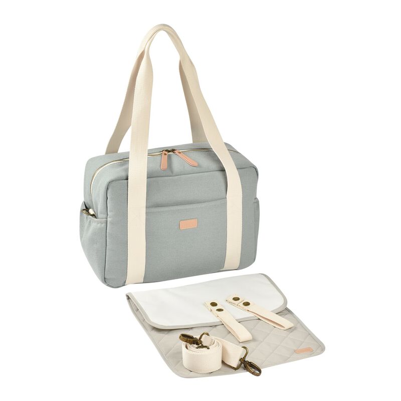 Bolso cambiador Paris sage green