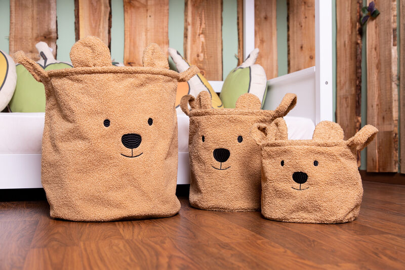 Juego de cestas de peluche 3 piezas