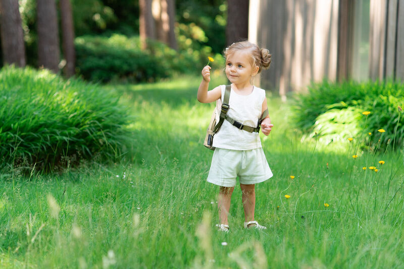 My First Bag Sac A Dos Pour Enfants - Toile - Kaki