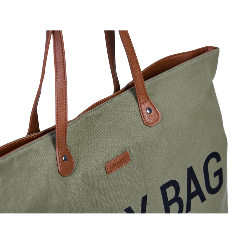 Family Bag Sac A Langer - Toile - Kaki (Childhome) - Image 5