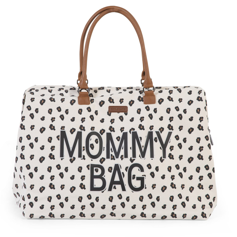 Childhome Mommy Bag - Canvas Leopard