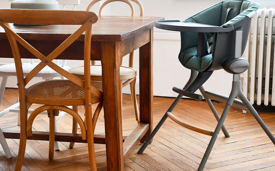 Up & Down High Chair dark grey